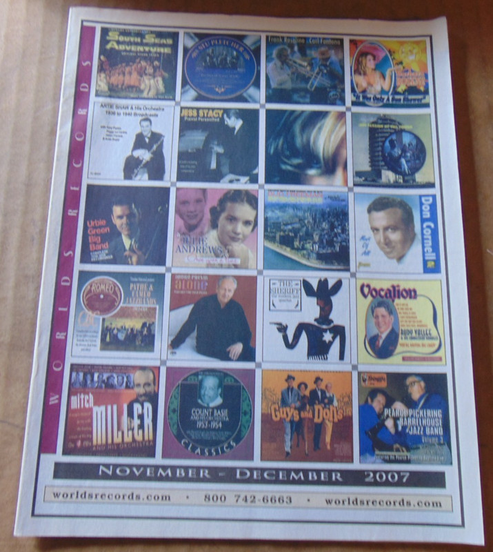 2 Worlds Records Worldsrecords 2004 and 2007 catalogs, 69, 47 pages