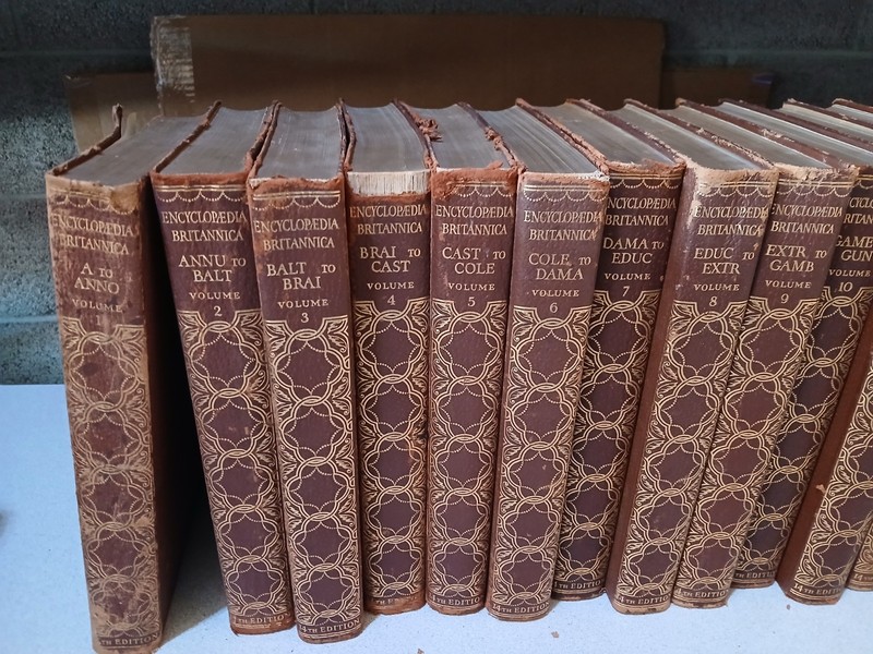 Encyclopedia Britannica 1929 14th Edition Complete (24) Volumes gallery