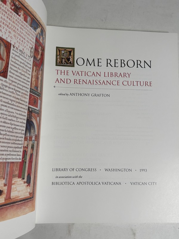 Rome Reborn by Anthony Grafton 1993 Library of Congress Biblioteca Apostolica gallery