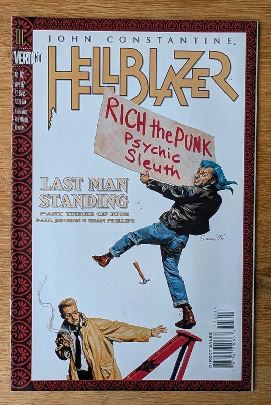 Hellblazer #112 – DC VERTIGO COMICS- 1997 – VFN + – BAGGED AND BOARDED