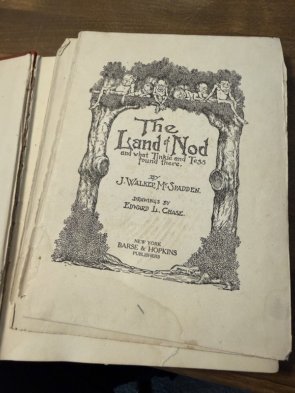1916 The Land of Nod and What Tinkie and Tess Found There: J. Walker McSpadden gallery