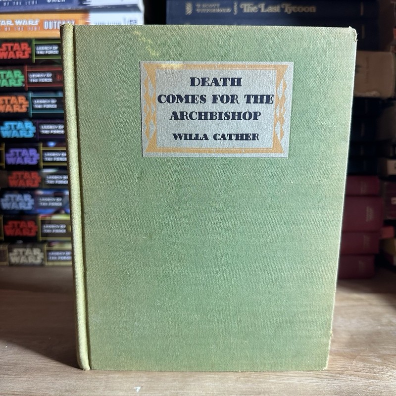 Death Comes for the Archbishop Willa Cather 1937 Illustrated Vintage Hardcover