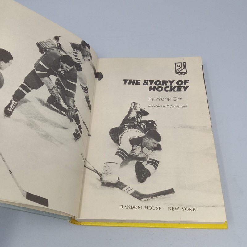 The Story Of Hockey: 1971 Random House Hardcover by Frank Orr gallery