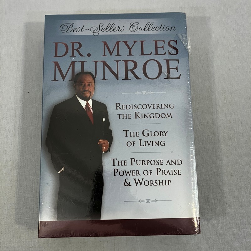 Dr Myles Munroe Best Sellers Collection Gift Set SEALED Destiny Image Christian