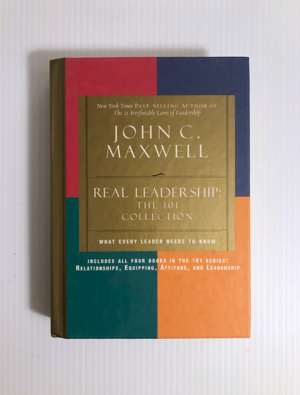 Real Leadership The 101 Collection John C Maxwell HC Leadership Self Help