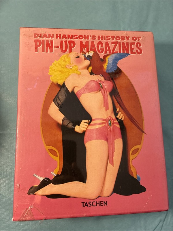 DIAN HANSON’s HISTORY OF PIN UP MAGAZINES – HARDCOVER SLIPCASE SET – 3 Books