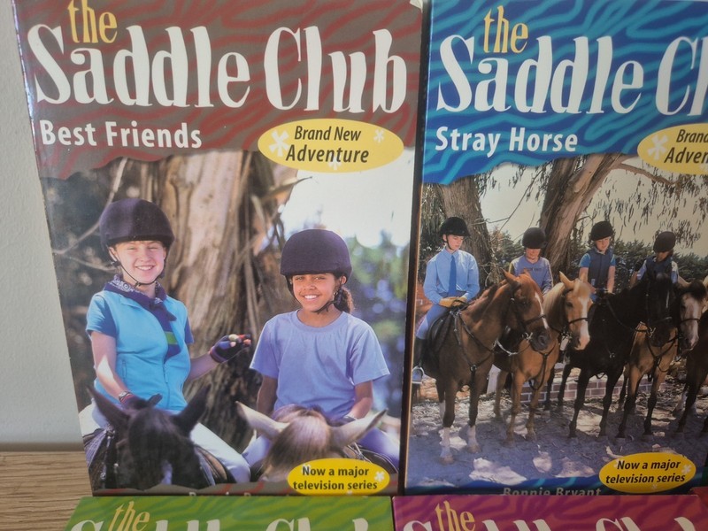 The Saddle Club Bulk Bundle 6 Books by Bonnie Bryant (Box Set & Slipcase, 2006) gallery