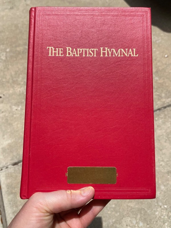 The Baptist Hymnal (1991) Scarlet Red Hardcover Convention Press