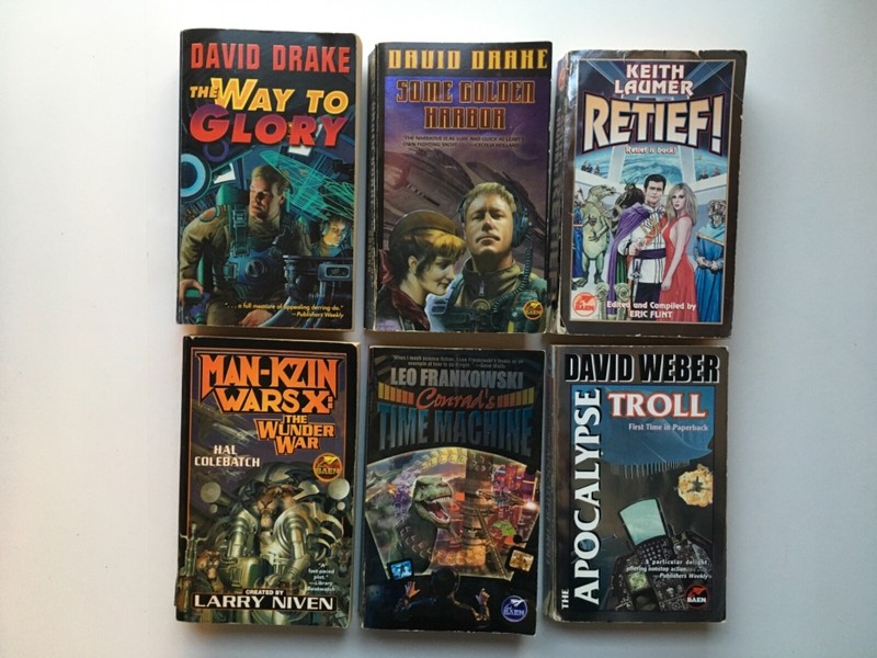 Baen Sci Fi Lot