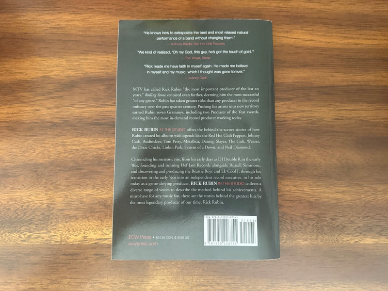 Rick Rubin : In the Studio by Jake Brown (2009, Trade Paperback) FREE SHIPPING gallery