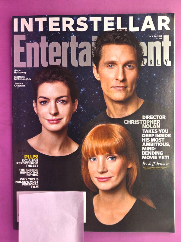 Entertainment Weekly OCTOBER 2014 #1334 INTERSTELLAR