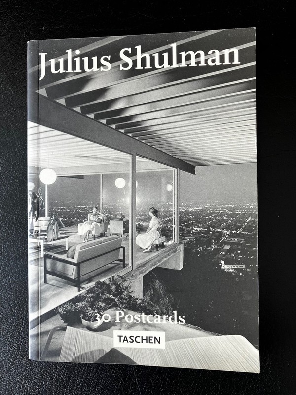 MCM Julius Shulman TASCHEN 30 Postcards book iconic architectural photographer