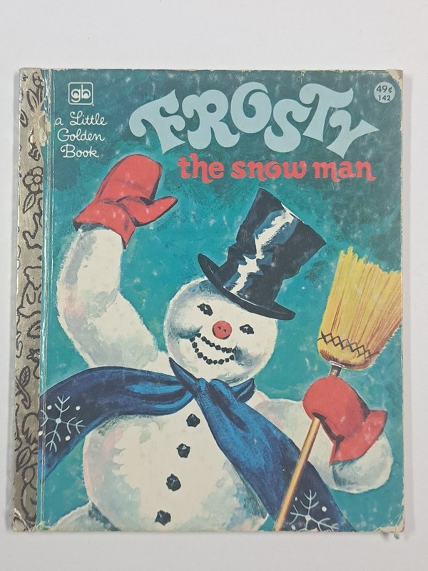Frosty the Snow Man Annie North Bedford 1975 Little Golden Book