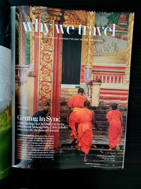 Conde Nast Traveler Magazine- Warm Welcomes in Palm Springs, Hokkaido & Swiss gallery