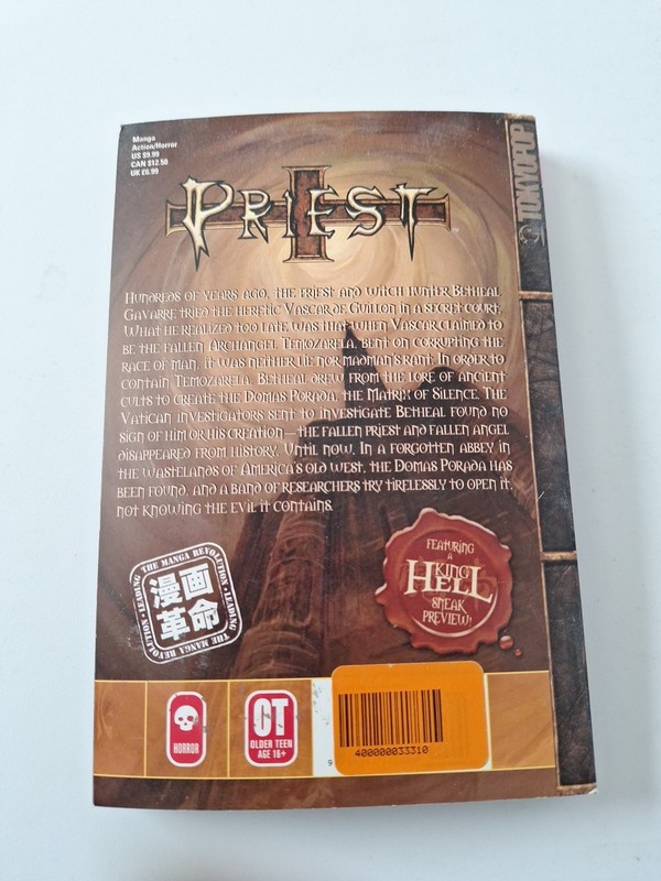 Priest, Vol. 6: Symphony of Blood - Paperback By Min-Woo Hyung - GOOD gallery