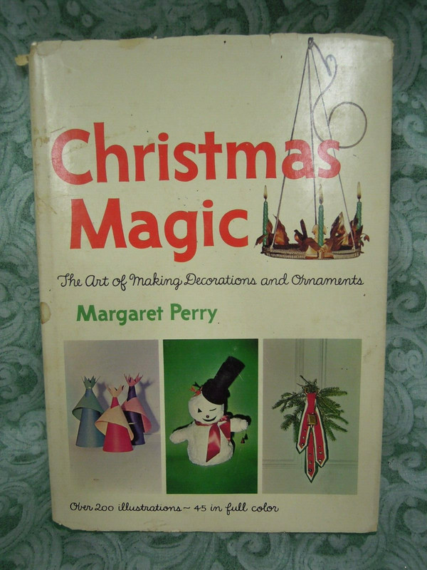 LC-2121 Craft Book: «CHRISTMAS MAGIC» by Margaret Perry; 191 pages