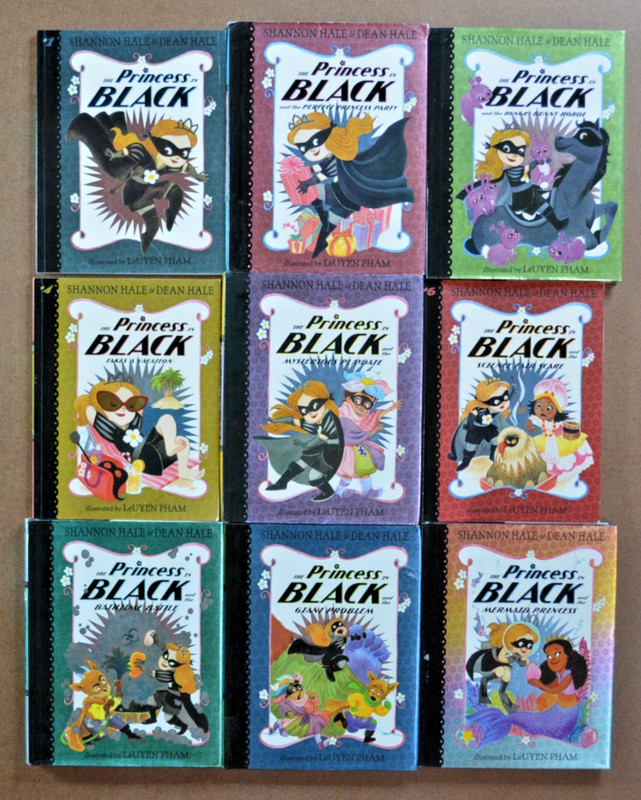 Lot 1-9 Princess in Black Early Reader Picture Books by Shannon & Dean Hale L1