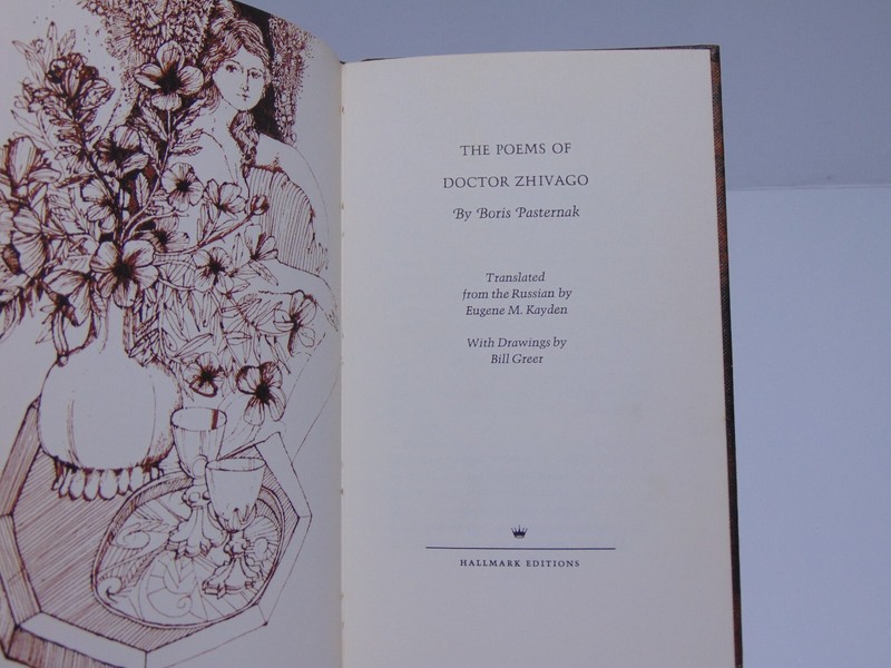 The Poems of Doctor Zhivago by Boris Pasternak (1967, Hardcover) gallery