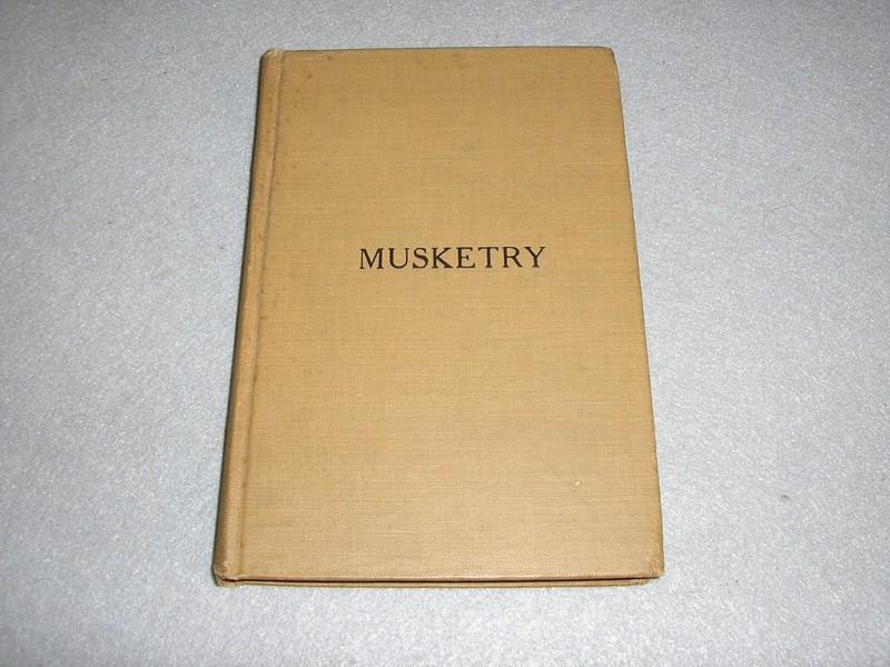 Antique Rifle Musketry Book World War I WWI Firearms Military War Tactics 1917 gallery