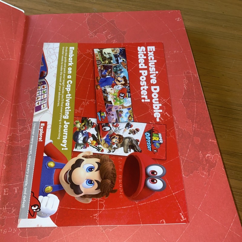 Super Mario Odyssey Prima Collectors Edition Guide Hardcover w/ Poster gallery