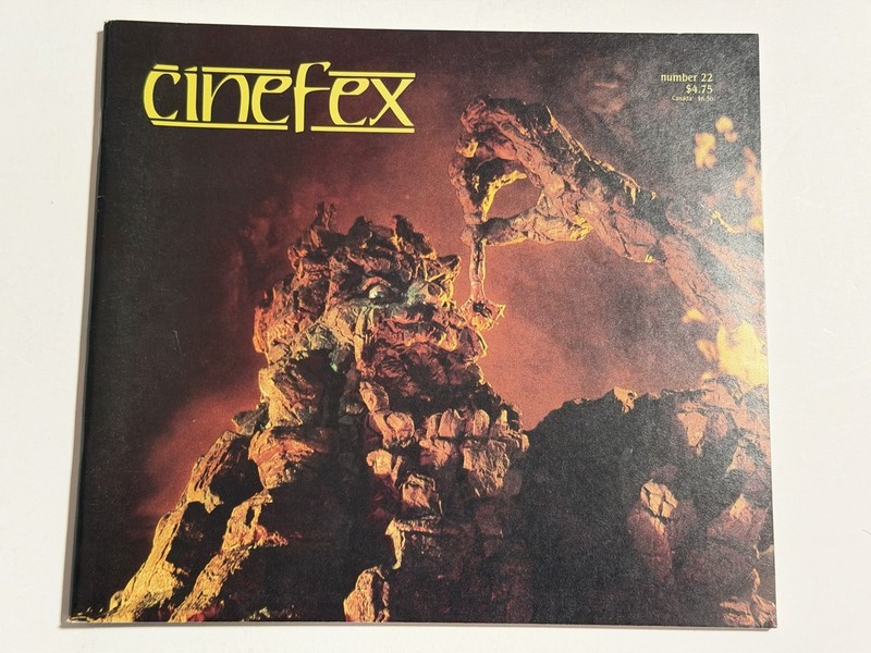 Vintage Cinefex Movie Special Effects # 22 June 1985 Disney Return To Oz Baby c1 gallery
