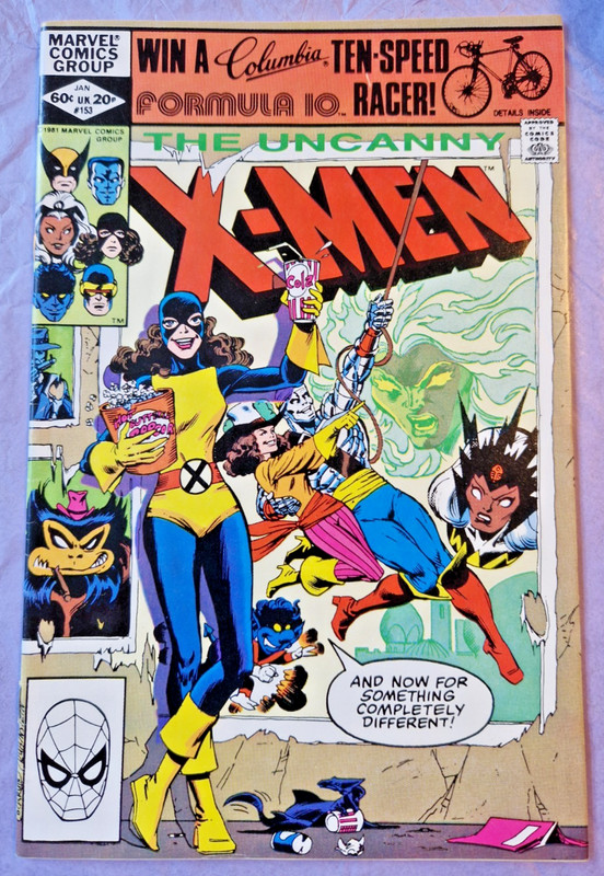 The Uncanny X-Men #153 Marvel Comics 1982 in Excellent Condition 8.5 VF+