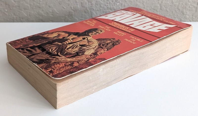 Kenneth Robeson = DOC SAVAGE Omnibus #8 = vintage 4-in-1 paperback 1st printing gallery