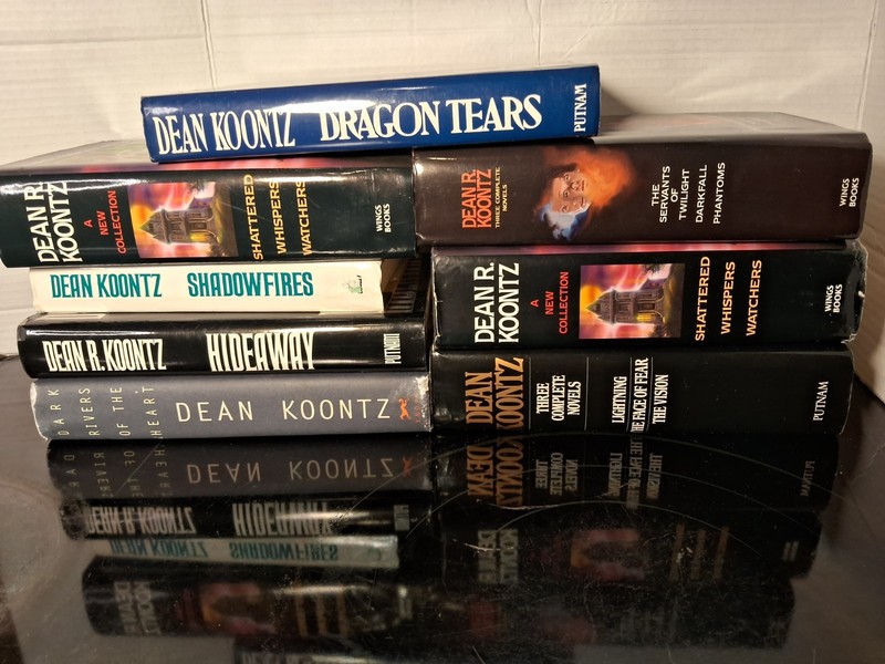 Dean Koontz – Lot Of 8 Hardcover Vintage 4 3 In One