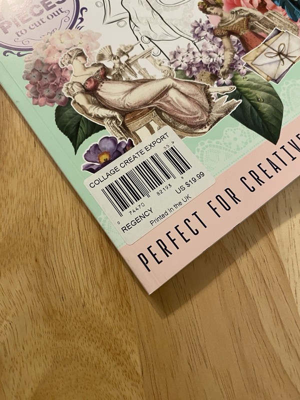 Regency Bespoke Colouring Book Collage Create Art Coloring Victorian US SELLER gallery