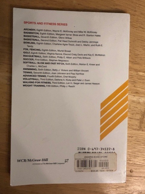 Basketball 7th Edition Glenn Wilkes Sports & Fitness Series Coaching Book gallery