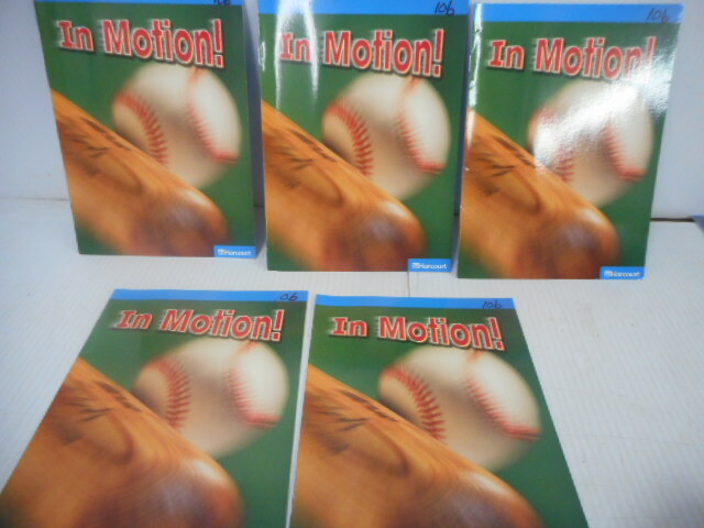 Harcourt Science On Level Reader 5-Pack Grade 1 In Motion!