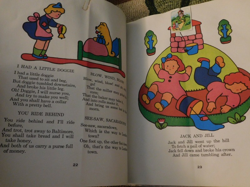 Vtg The Very Young Mother Goose Illustrated Margot Austin HB Oversized 1963 Rare gallery