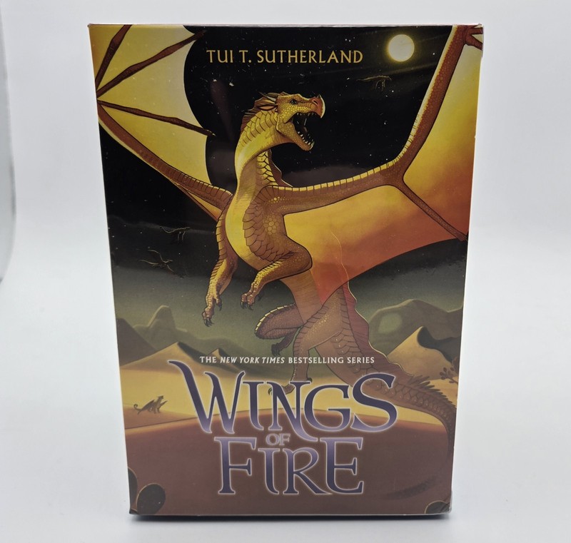 NEW Wings of Fire Boxset Books 1 - 5 Tui T. Sutherland Book Lot Paperback Sealed gallery