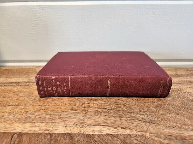 The Holy Roman Empire by James Viscount Bryce -Hardcover, 1886 gallery