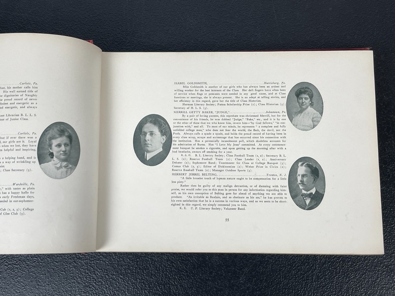 1904 Dickinson College Yearbook Carlisle PA Heavily Illustrated 360+ Pages gallery