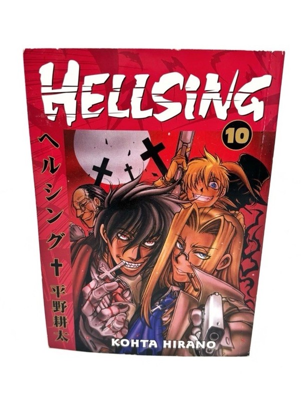 Hellsing Vol 10 Manga Kohta Hirano Dark Horse English Paperback