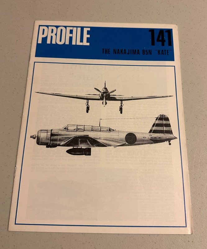 Profile Publications #141 The Nakajima B5N «Kate» Color Profiles BW Photos