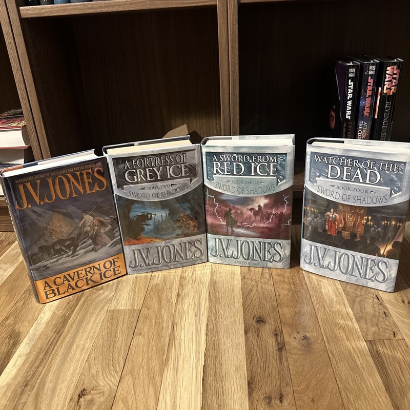 Sword of Shadows JV Jones Hardcover Set First Printings US/UK Editions