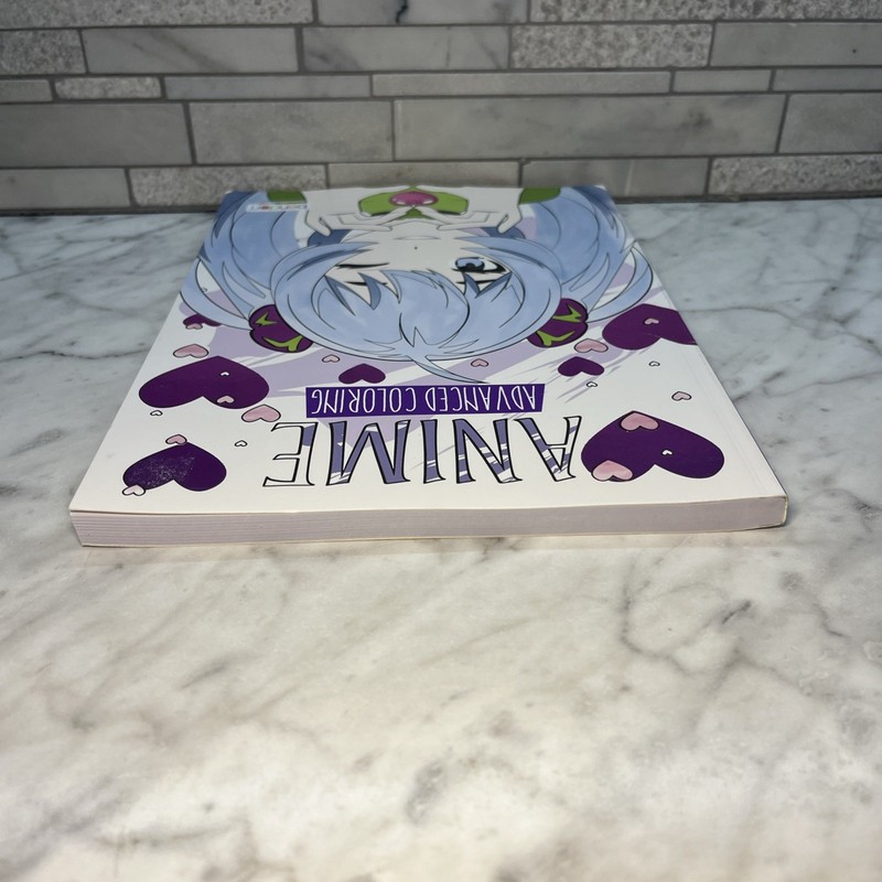 Anime Coloring Book "Advanced Coloring", Bendon, anime coloring, girl & teens gallery