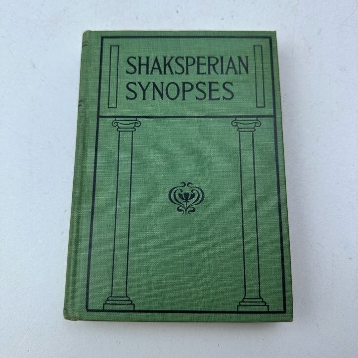 Shakesperian Synopses J. Walker McSpadden HC 1902 Thomas Y Crowell