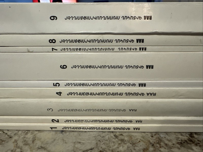 1-9 Set RAA Research Armenian Architecture In Armenian￼1997-06