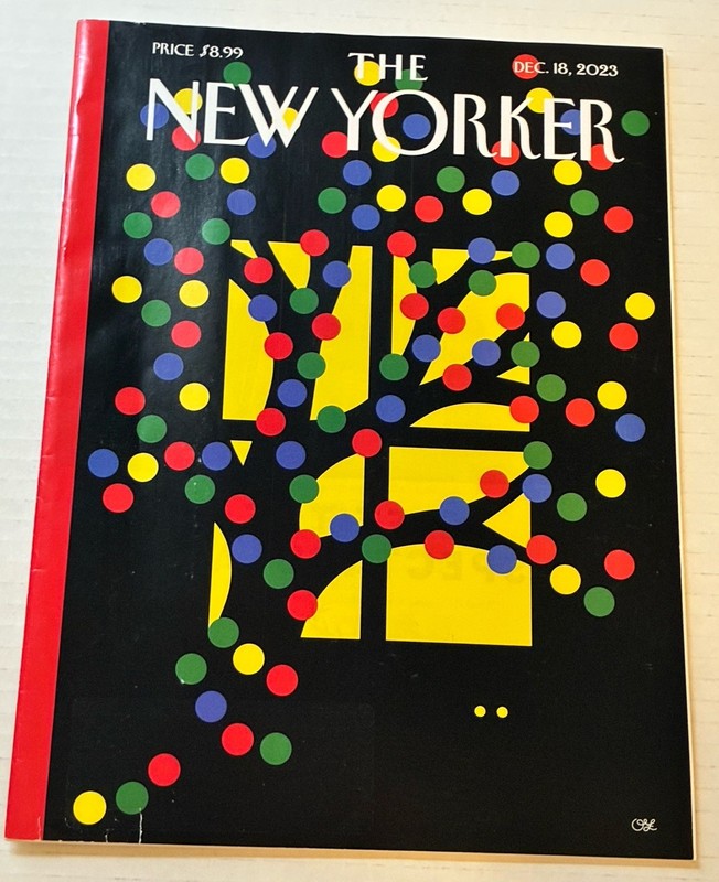 THE NEW YORKER Magazine Lot Of 11 From 2023/2024 No Labels gallery