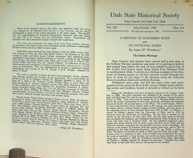 A History of Southern Utah and Its National Parks gallery