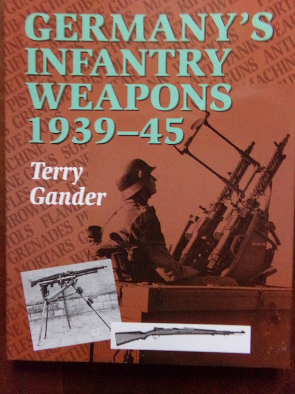 GERMANY’S INFANTRY WEAPONS 1939-45, by Terry Gander, Hardcover, New