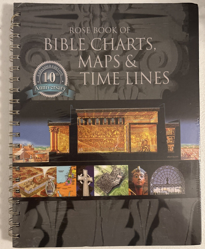 Rose Book of Bible Charts, Maps, and Time Lines, Spiral Bound