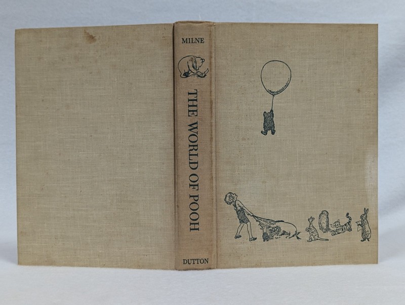 The World of Pooh ~ A. A. Milne ~ Vtg 1957 Hardcover ~ No SBN True 1st/1st