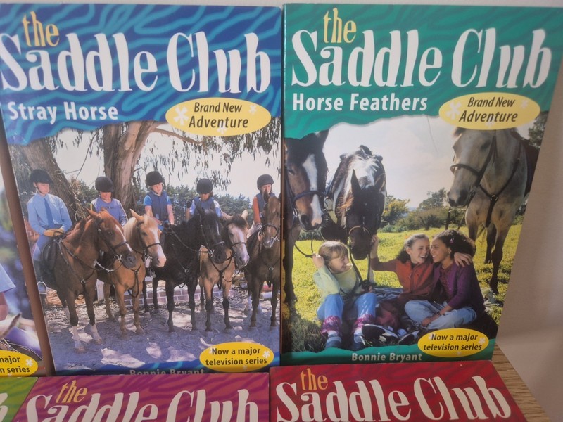 The Saddle Club Bulk Bundle 6 Books by Bonnie Bryant (Box Set & Slipcase, 2006) gallery
