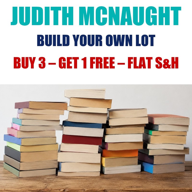 Judith Mcnaught Paperback Books – Build Your Own Book Lot – Flat Shipping