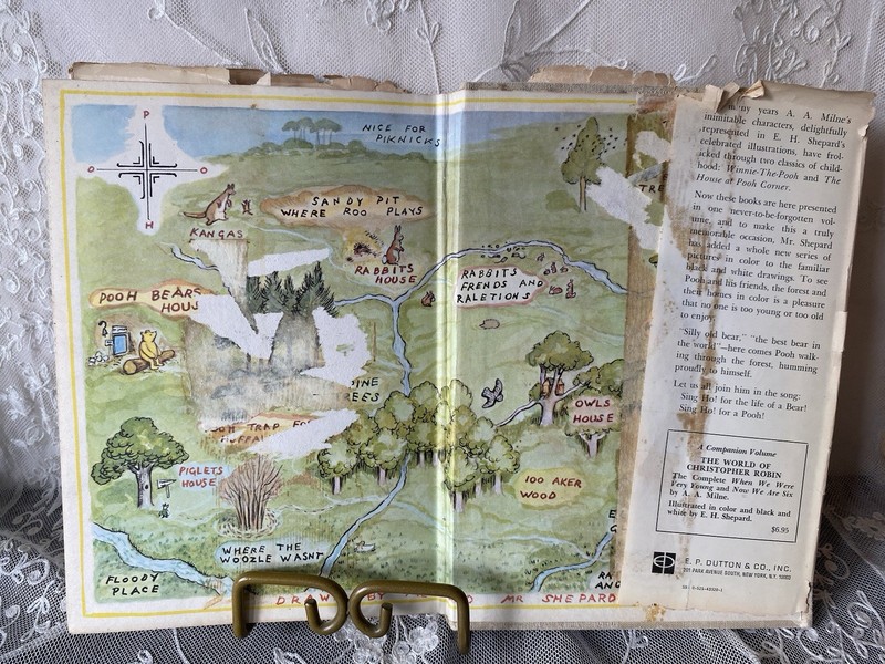 The World of Pooh A.A. Milne 1957 Color Illustrated E.H. Shepard w/ Dust Jacket gallery