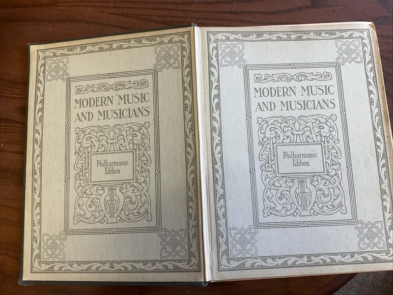 1912 Modern Music & Musicians Philharmonic Edition, 4 Volumes, See Photos gallery